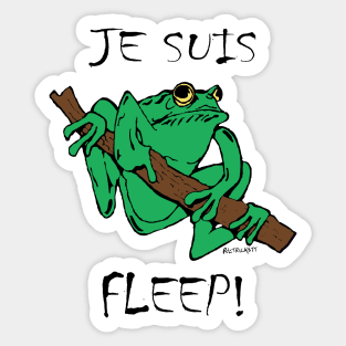 Je Suis Fleep! Sticker